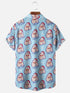 Men's Christmas Funny Graphic Short Sleeve Hawaiian Shirt